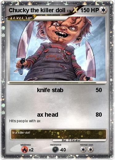 Pokemon Chucky the killer doll