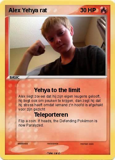 Pokemon Alex Yehya rat