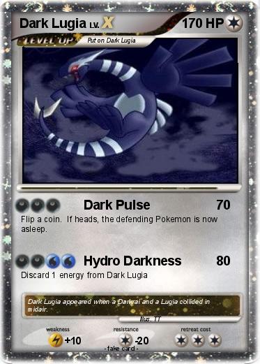 Pokemon Dark Lugia