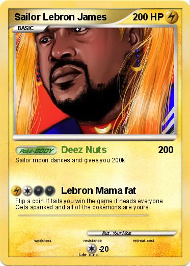 Pokemon Sailor Lebron James