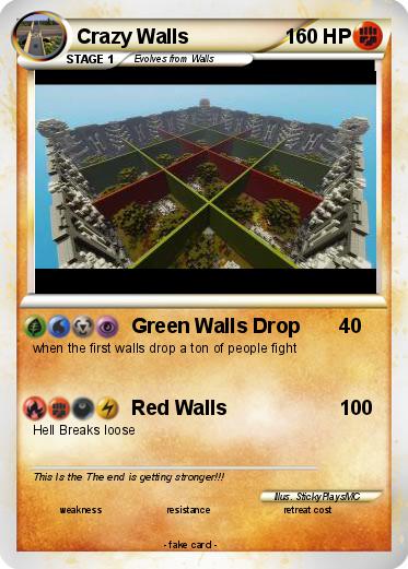Pokemon Crazy Walls