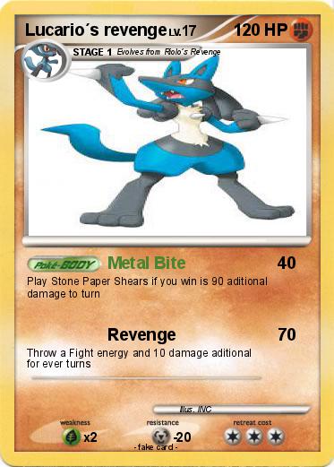 Pokemon Lucario´s revenge