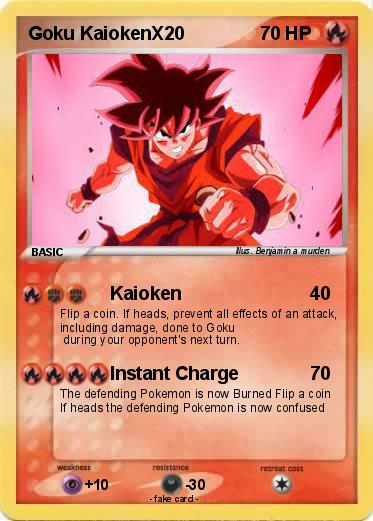 Pokemon Goku KaiokenX20