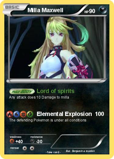 Pokemon Milla Maxwell