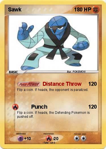 Pokemon Sawk