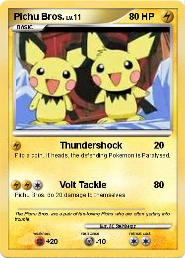 Pokemon Pichu Bros.