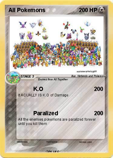 Pokemon All Pokemons