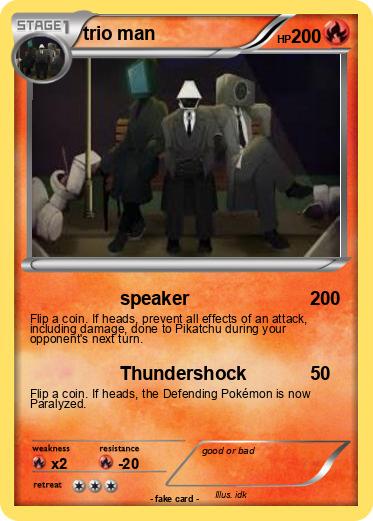 Pokemon trio man