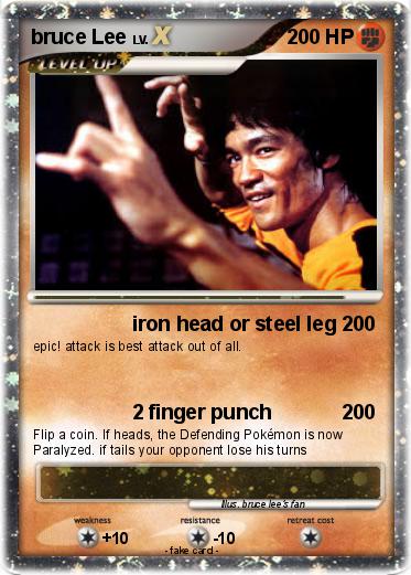 Pokemon bruce Lee