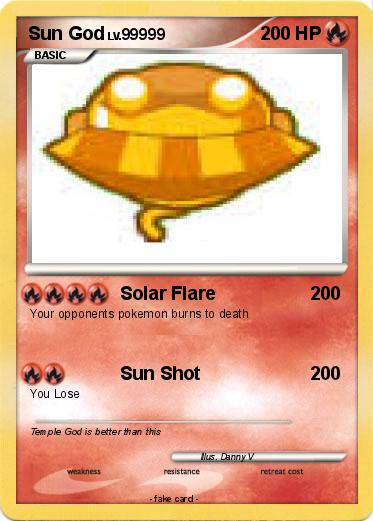 Pokemon Sun God