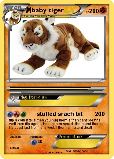 Pokemon baby tiger