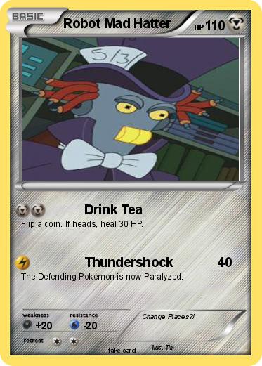 Pokemon Robot Mad Hatter