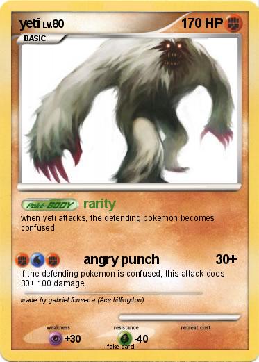 Pokemon yeti
