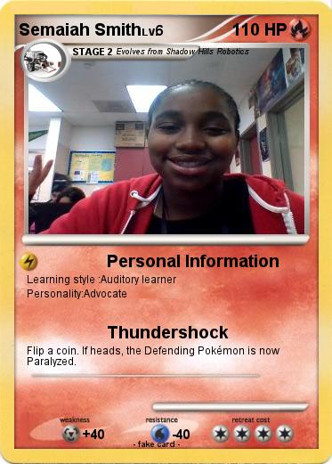 Pokemon Semaiah Smith