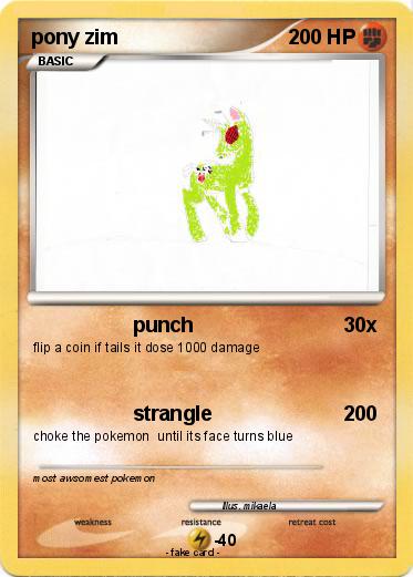 Pokemon pony zim