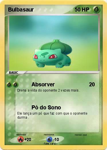 Pokemon Bulbasaur