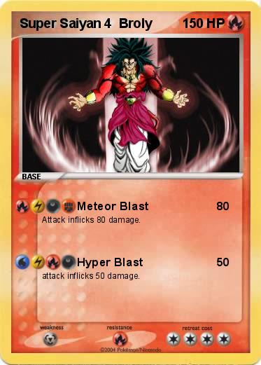 Pokemon Super Saiyan 4  Broly