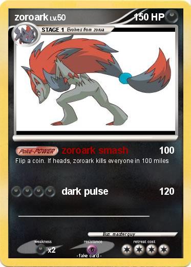 Pokemon zoroark