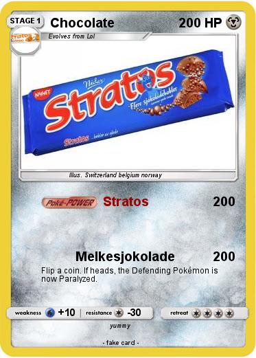 Pokemon Chocolate