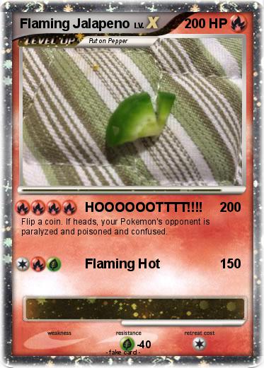 Pokemon Flaming Jalapeno