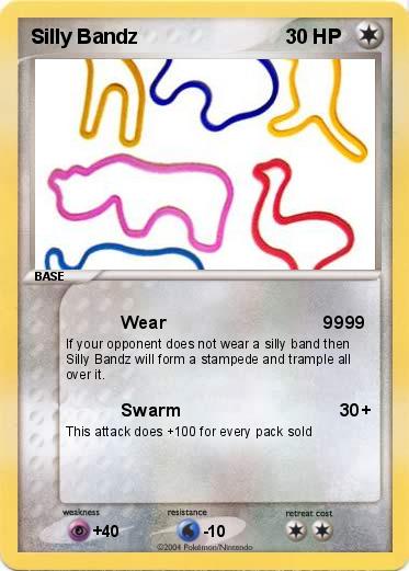 Pokemon Silly Bandz