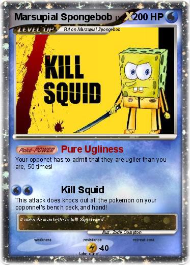 Pokemon Marsupial Spongebob