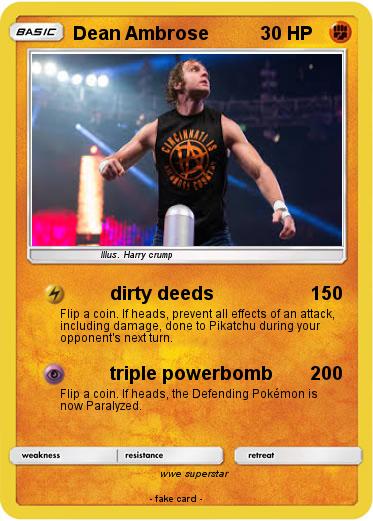 Pokemon Dean Ambrose