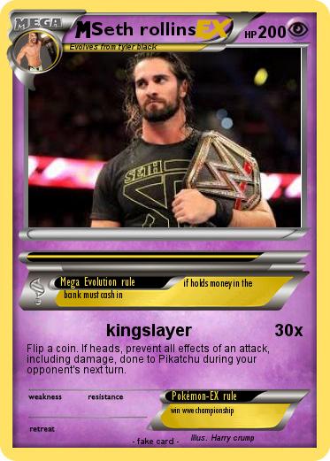 Pokemon Seth rollins