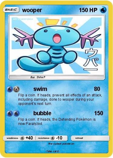 Pokemon wooper