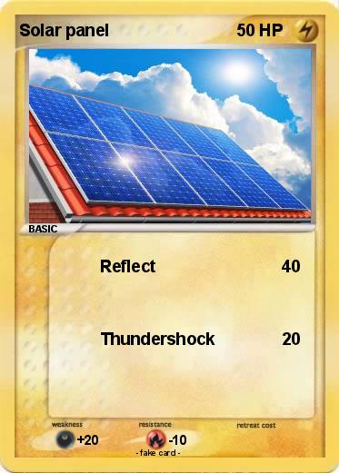Pokemon Solar panel