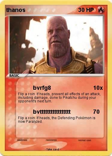 Pokemon thanos