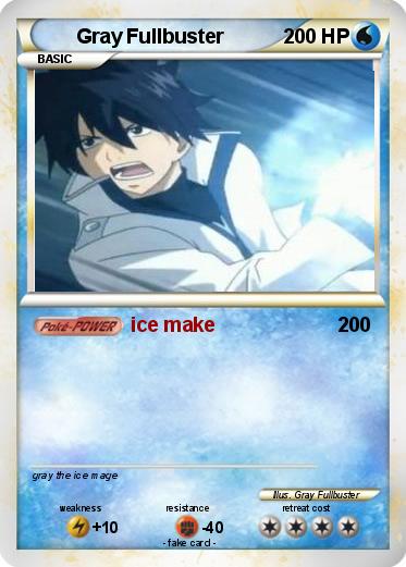 Pokemon Gray Fullbuster