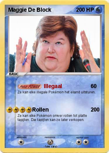 Pokemon Maggie De Block