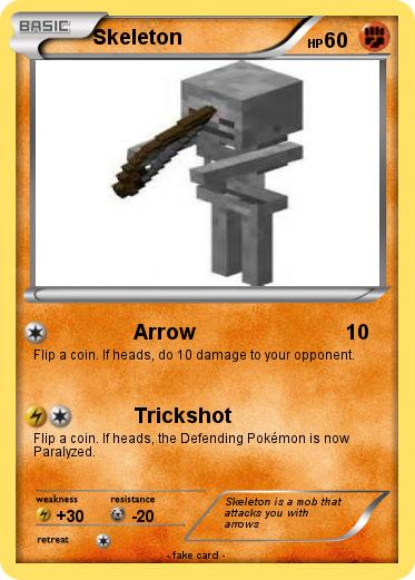 Pokemon Skeleton