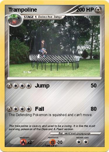 Pokemon Trampoline