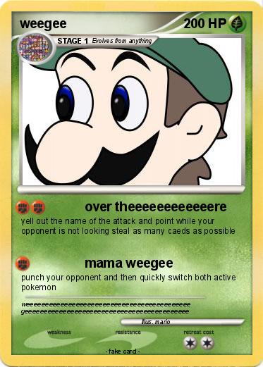 Pokemon weegee
