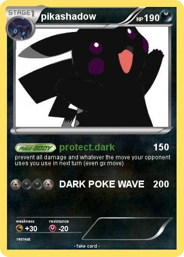Pokemon pikashadow