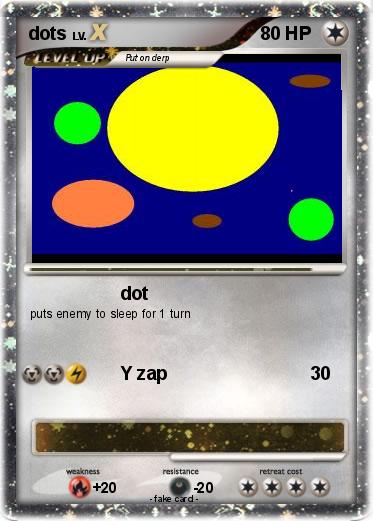 Pokemon dots
