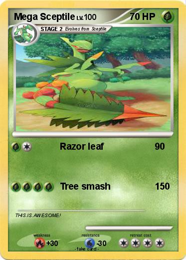 Pokemon Mega Sceptile