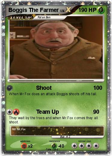 Pokemon Boggis The Farmer