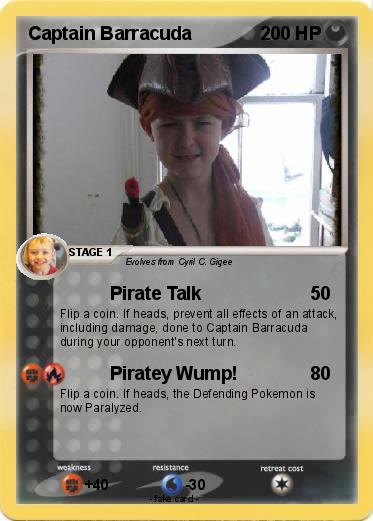 Pokemon Captain Barracuda