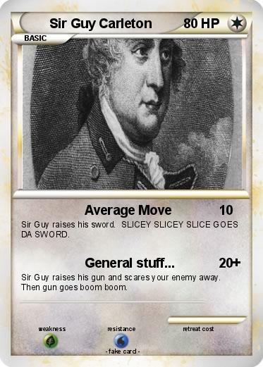 Pokemon Sir Guy Carleton