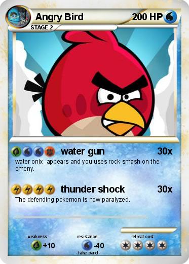Pokemon Angry Bird