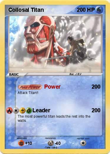 Pokemon Collosal Titan