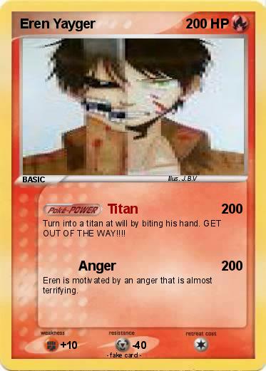 Pokemon Eren Yayger