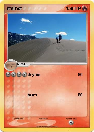 Pokemon it's hot