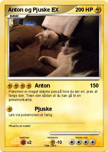 Pokemon Anton og Pjuske EX
