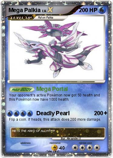 Pokemon Mega Palkia