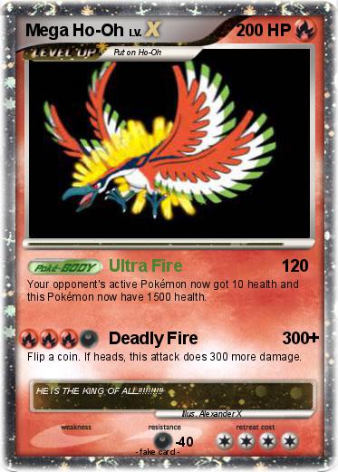 Pokemon Mega Ho-Oh