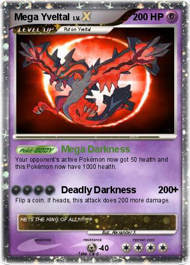 Pokemon Mega Yveltal